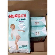 Huggies Airsoft Pants Diapers XXL size