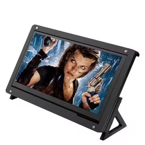 7 Inch 1024x600 Raspberry Pi Display for 4 3B 3B Windows Touchscreen 7 Inch Mini HDMI Monitor