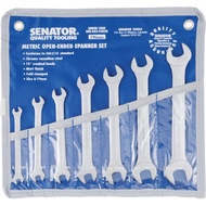 Senator SEN5825202R Combination Spanner Set, 6 - 19mm, 7 Pieces, Chrome Vanadium Steel