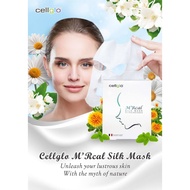 Cellglo Mask M'Rcal Silk Mask New Skin Silk Mask UNBOX (1set 6pc)