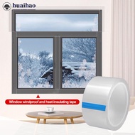 HUAIHAO 5M Waterproof Window Door Seal Strip 5cm/7cm Transparent Self Adhesive PE Caulk Tape Windpro