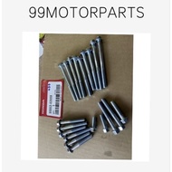 honda 70 c70 gbo lampu petak Engine Screw Cover Enjin Skru Full screw casing engine t8