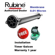 Rubine RUF-9207H Membrane Outdoor Water Filter with Galcon Timer