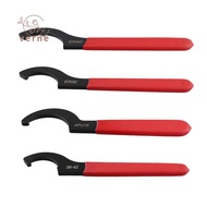 Coilover Wrench, Hook Wrenches Tools Set Shock Spanner Wrench Set C-Shape Spanner Adjustable Spanner