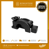 KINGSTON Salon Barber High Quality Hair Washing Chair Shampoo Bed Black (HG-0133)