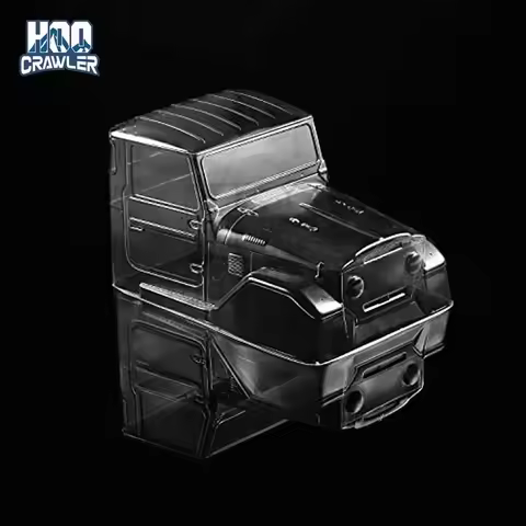HooCrawler 1/10 1965 Toyota FJ40 Truck Cab PC Clear Body for RC Crawler Axial SCX10 TRX4 YIKONG 4102