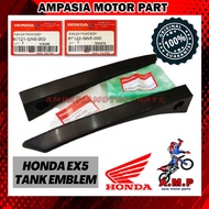 HONDA EX5 TANK EMBLEM FRAME BODY (L/R) 100% ORIGINAL GENUINE HONDA BSH 87121-GN5-00 / 871200-GN5-000