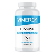 Vimergy L-Lysine 270 Capsules [Authorized SG Distributor]