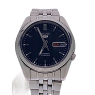 SEIKO Men's Watch Automatic Analog Stainless Steel BLK SLV 7S26-01V0 Direct from Japan Secondhand