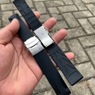 STRAP TALI JAM TANGAN TISSOT TRACE T-RACE HITAM