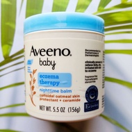 40% OFF ราคา Sale!!  EXP: 01/2024 บาล์มบำรุงผิวเด็กทารก สูตรกลางคืน Baby Eczema Therapy Nighttime Balm 156g (Aveeno®)