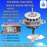 HWM90-M826 HWM100-M826 HWM140-826S5 HISENSE WASHING MACHINE 180W WASH MOTOR = 15UF CAPACITOR