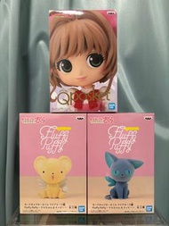 $240/3盒 Cardcaptor Sakura Qposket & Fluffy Puffy Figure 百變小櫻 基路仔 雪比