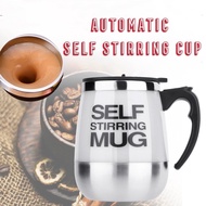 Automatic Self Stirring Mug Stainless Steel Mixing Tea Coffee Milo Mug