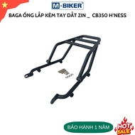 Honda CB350 Rear Pipe Baga, Honda CB350 Rear Baga, CB350 Rear Pipe Baga, Model 1, Large Load, With H