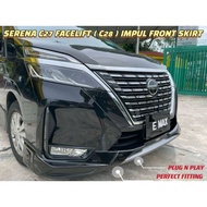 NISSAN SERENA C27 FACELIFT C28 IMPUL FRONT BODYKIT