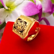 Cincin Jewelry accessories gold ring Adjustable Emas Korea 24k Gold Rings Women fashion ring