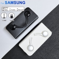 Original Type C Wired Earbuds Headphones For Samsung Galaxy S23 S22 S21 Ultra Plus 3.5 mm Jack Earphone A54 A34 A53 Accessories