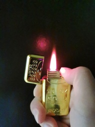 Gold Bar Windproof Lighter(Refillable/Random design)
