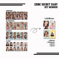 Izone SECRET DIARY SET MEMBER KIT