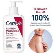Kem dưỡng ẩm CeraVe Sữa dưỡng thể làm dịu ngứa da chàm da CeraVe Itch Relief Facial Moisturizing Lot