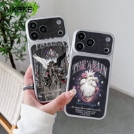 Gothic Demon Church Phone Case For Honor X5C X5B Plus Win RT Play 10 4G 5G PU Leather Cover Cool Flo