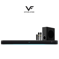 VF HYPERBAR 3300 Wireless Soundbar Wireless Subwoofer 8K HDMI Ultrasound Home Theater Karaoke System