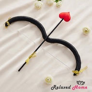 RH-Cupid Bow and Arrow Set  Valentine´s Day Cupid Costume Photo Props for Adults and Teens