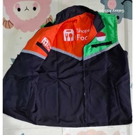 GRAB SOPI VEST ready ML XL XXL XXXL 4XL 5XL 7XL DOUBLE ACCOUNT CAN BE WORN REVERSED WATERPROOF EMBRO