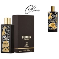 DUBLIN LEATHER EDP Spray 100ML For Men's By Maison Alhambra 100%Original Perfume