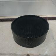 KUSTUME ROUND LEATHER CAP FULL AC HEIGHT 7,8,9 DA 10 CM