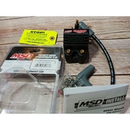 ♞,♘MSD BLASTER IGNITION COIL ORIGINAL (UNIVERSAL FOR CARB & FUEL INJECTED) with MSD Cable