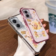 Suitable for OPPO A57 4G 2022 A77S A57E A57S A77 5G Electroplated shockproof phone case with Stars f