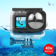 PULUZ 40m Waterproof Housing Case For GoPro HERO12 HERO11 HERO10 HERO9 Black Max Lens Mod 1.0 Edition Diving Shell Cover