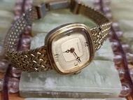 瑞士 BUCHERER 寶齊萊  機械錶 金 女錶