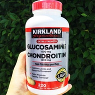 Glucosamine 1500 mg & Chondroitin 1200 mg 220 or 280 Tablets (Kirkland Signature™) USP Verified กลูโ