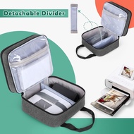 Pssopp Polyester Photo Printer Case Detachable Divider Design Portable Photo Printer Bag with Pocket