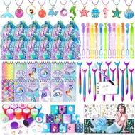 Mermaid Party Favors- Ocean Sea Party Toys Sets for 12 Children Decorations Goodie Bag Fillers 96 PC