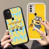 HK-9 Cute Minions Luxury shockproof Casing for Infinix Smart 5 6 HOT 10 11 50 Play Tecno Spark 20 Pr