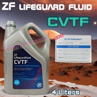 ZF CVTF (4 Liter) Lifeguard Transmission Fluid - Proton, Honda, Nissan, Mitsubishi