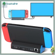TAMAKO HDMI Adapter, Type-C USB TV Dock Station,  4K@120Hz Hub Adapter for  Switch/Switch OLED Game 