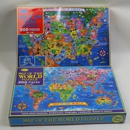 Map of the world puzzle