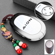 ปลอกกุญแจรถยนต์ AION ที่ใส่กุญแจอัจฉริยะ พวงกุญแจสำหรับ AION UT AION V Tyrannosaurus 2024 AION V UT