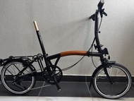 Brompton P-Line S4R Midnight Black