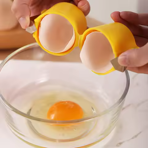 Eggshell peeler, egg beater, eggshell separator, kitchen baking quick shell removal tool