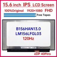 15.6" 120Hz Laptop LCD Screen B156HAN13.0 For ASUS FX505 FX531 FX571 FX95G FX90J VX60G Display Matri