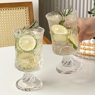 Retro Palace Tree Pattern Goblet Wine Glass Water Glass Drink Glass