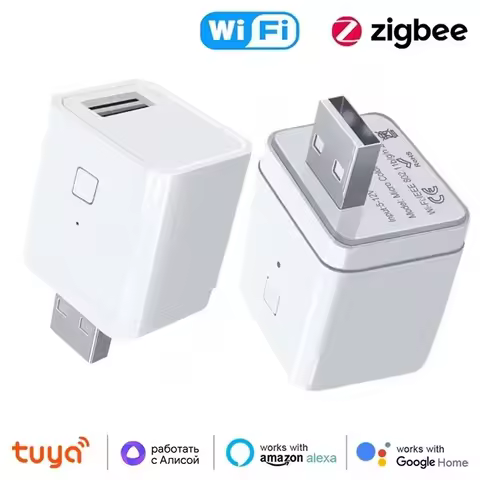 Tuya WiFi Micro USB Adaptor WiFi USB Power Adaptor Smart Timing ON/OFF Charge Plug Works With Alexa