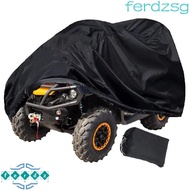JENNIFERDZSG ATV Cover, Heavy Duty Waterproof 4 Wheeler Quad Bike Storage Cover, Durable Windproof B
