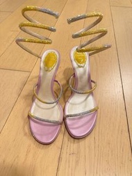 Rene Caovilla 鑽石高跟涼鞋